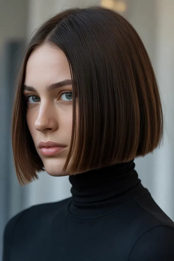 The Sleek Glass Hair Bob