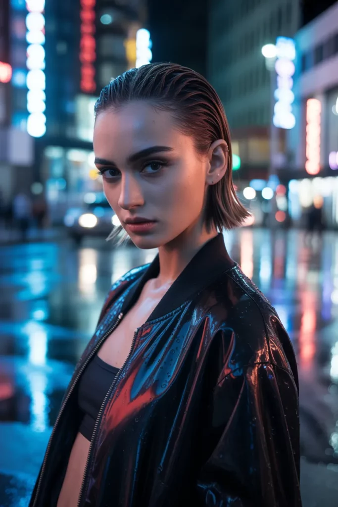 The Sleek Slicked-Back Knot