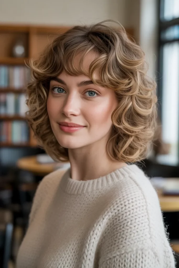 The Softly Layered Cut with Feathered Bangs