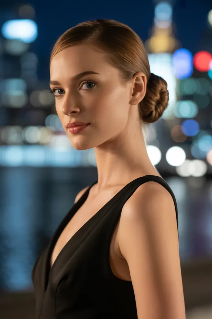 The Sophisticated Low Chignon