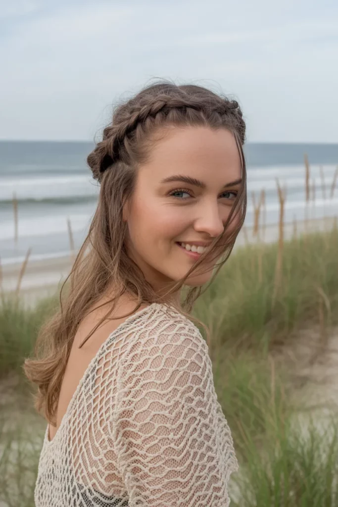 The Textured Braided Crown