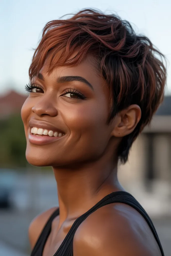 The Textured Pixie with Choppy Ends