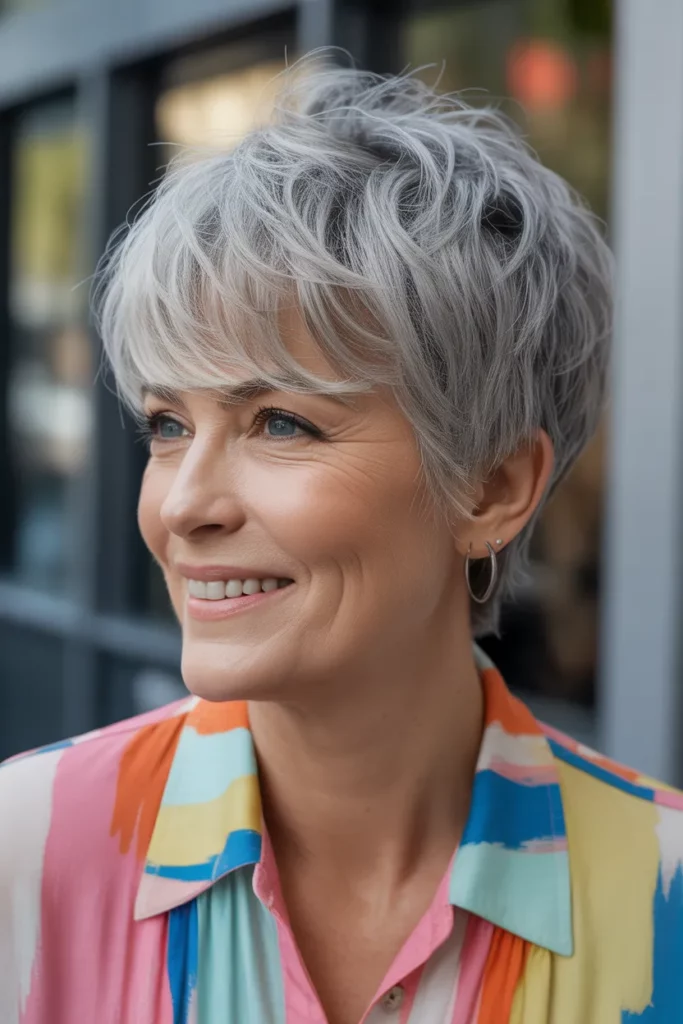 The Textured Pixie with a Fringe