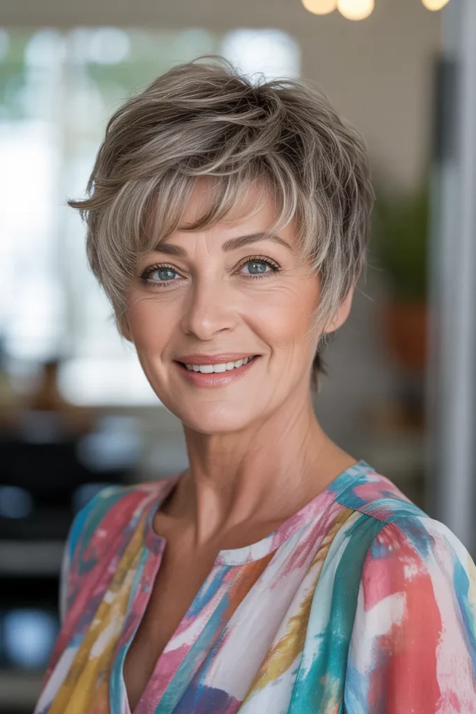 The Textured Pixie with a Fringe