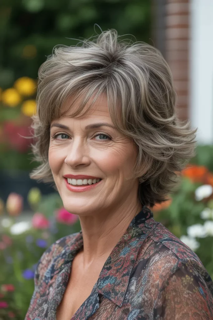 The Tousled Bob-Hawk for Fine Hair