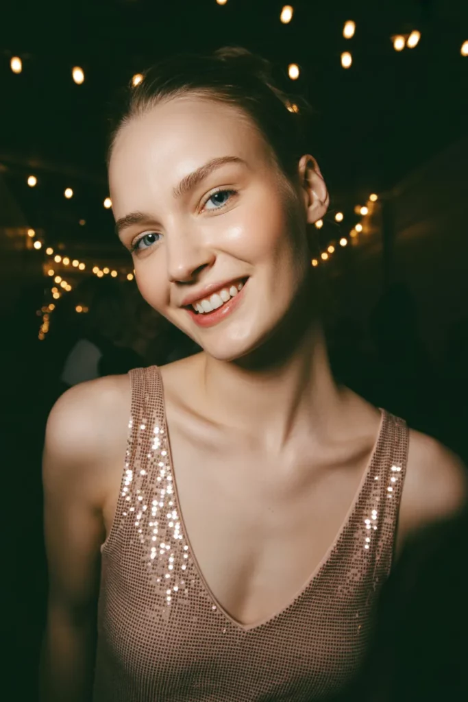 The Tousled Pixie with Glitter