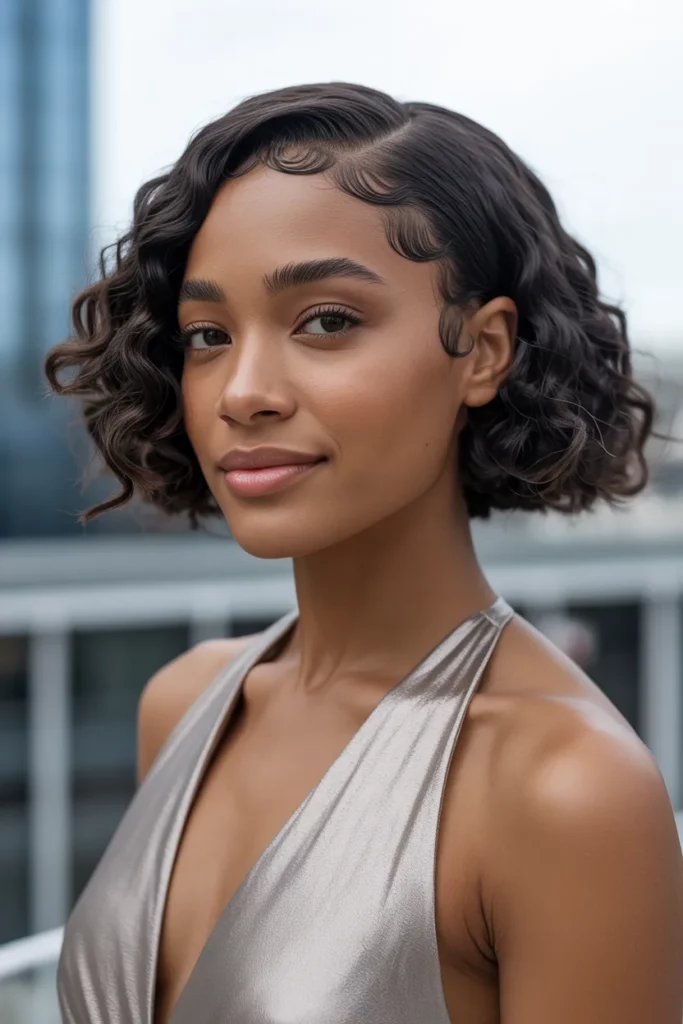 The Tucked Bob with Styled Edges