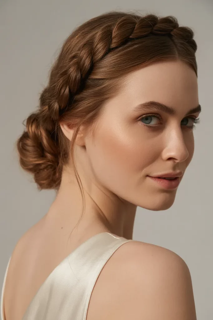 The Twisted Rope Braid Updo