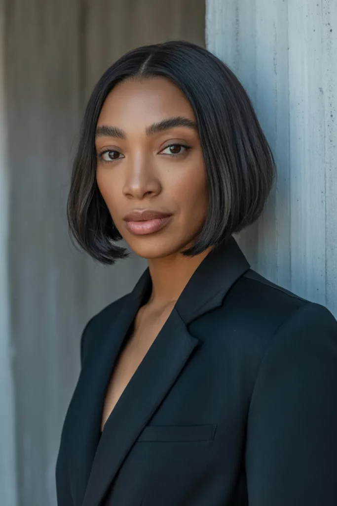 The Two-Tone Blunt Cut Bob