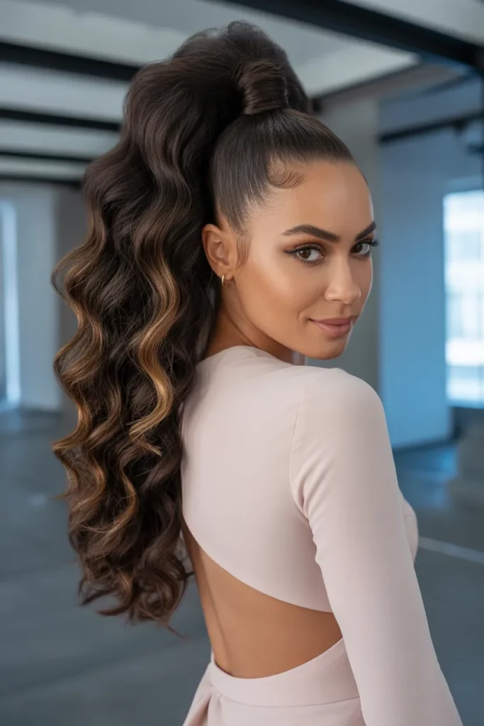 The Voluminous High Ponytail