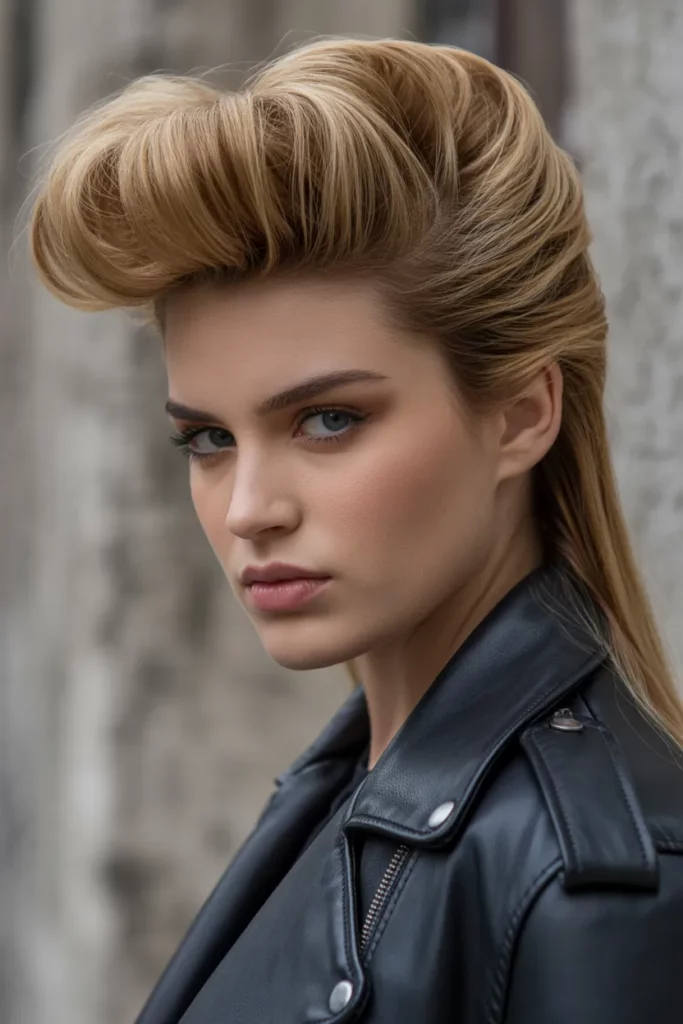 The Voluminous Pompadour Pouf