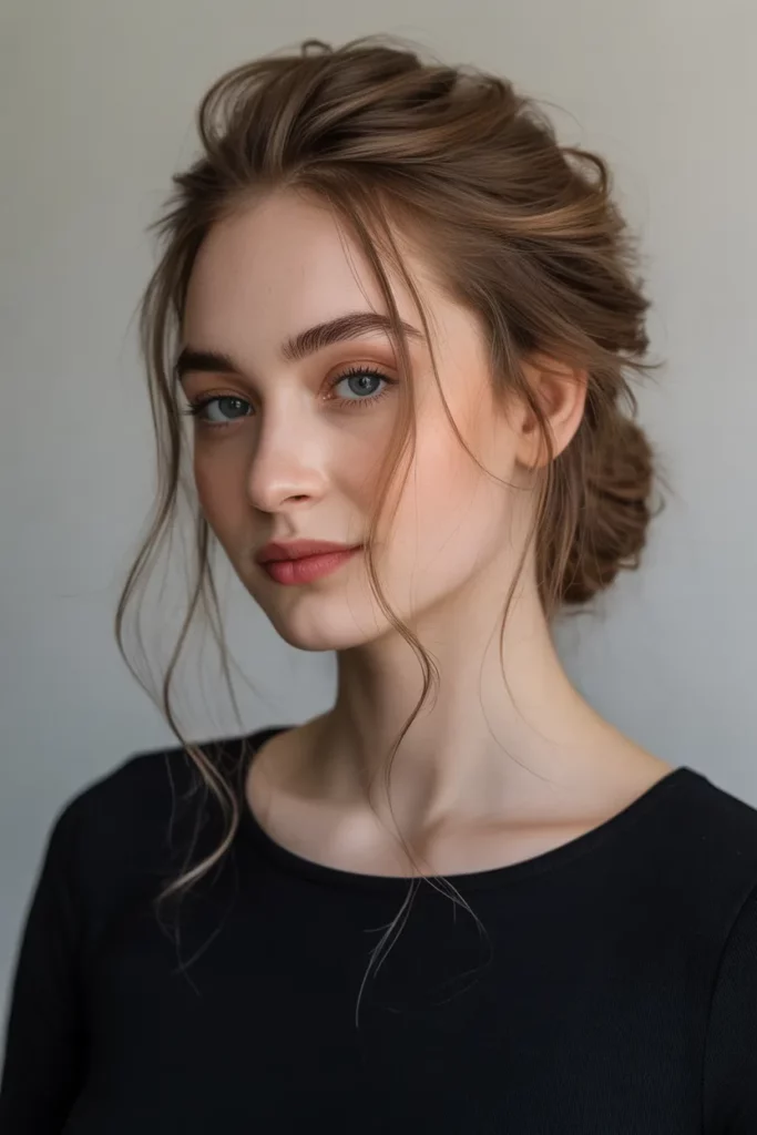 The Wispy French Twist