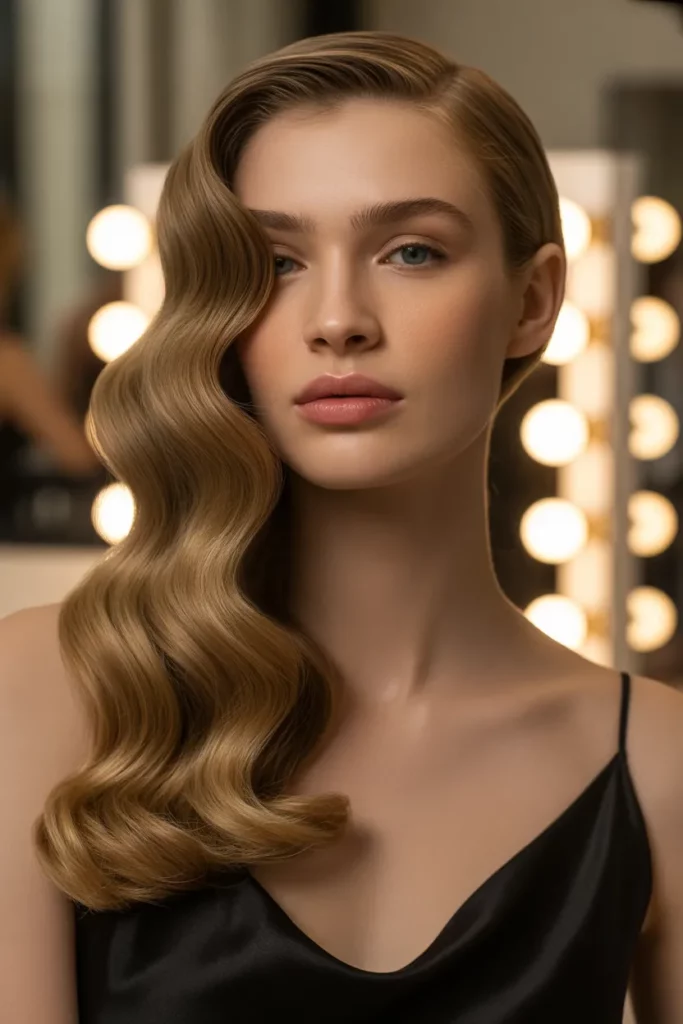 Timeless Hollywood Glamour Waves