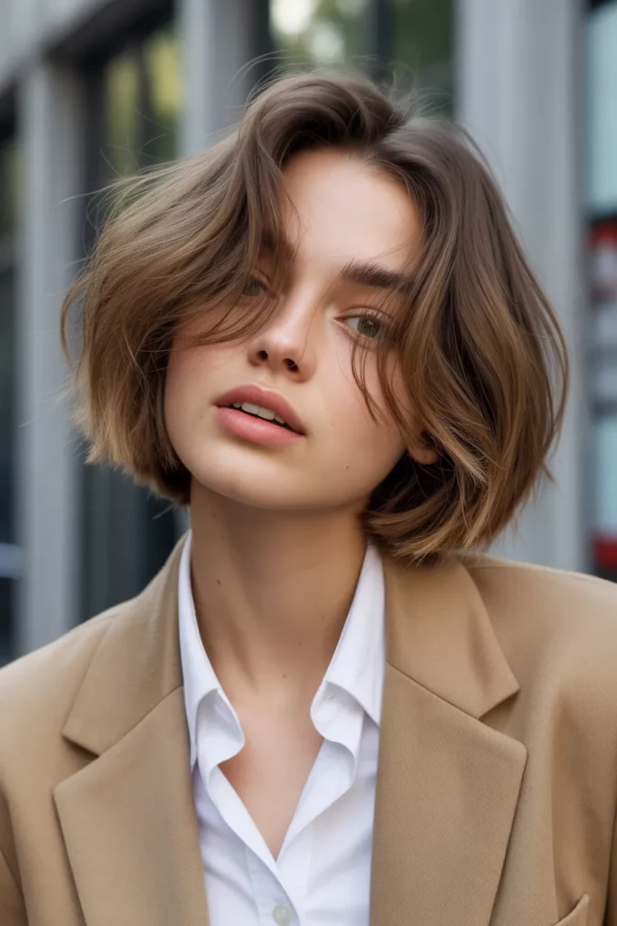 Tousled Textured Bob