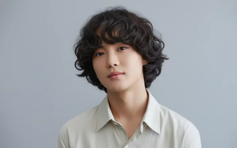 long curly haircuts for men