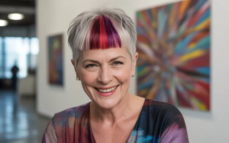 mohawk hairstyles for women over 50