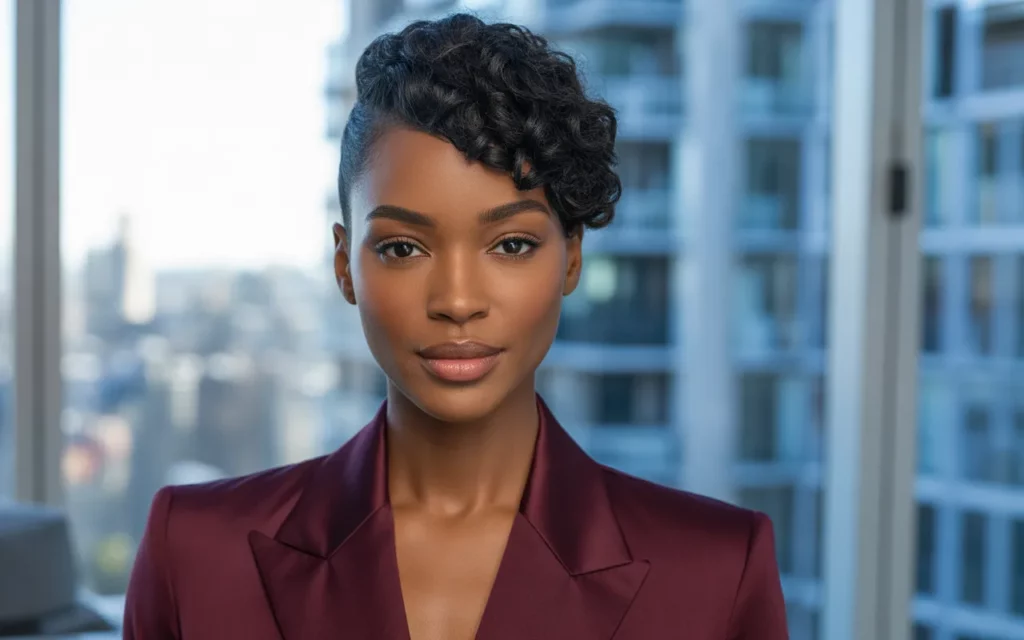 short curly haircuts natural black women