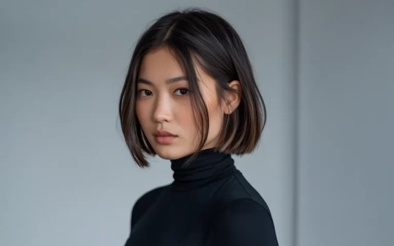 short hairstyles for round faces