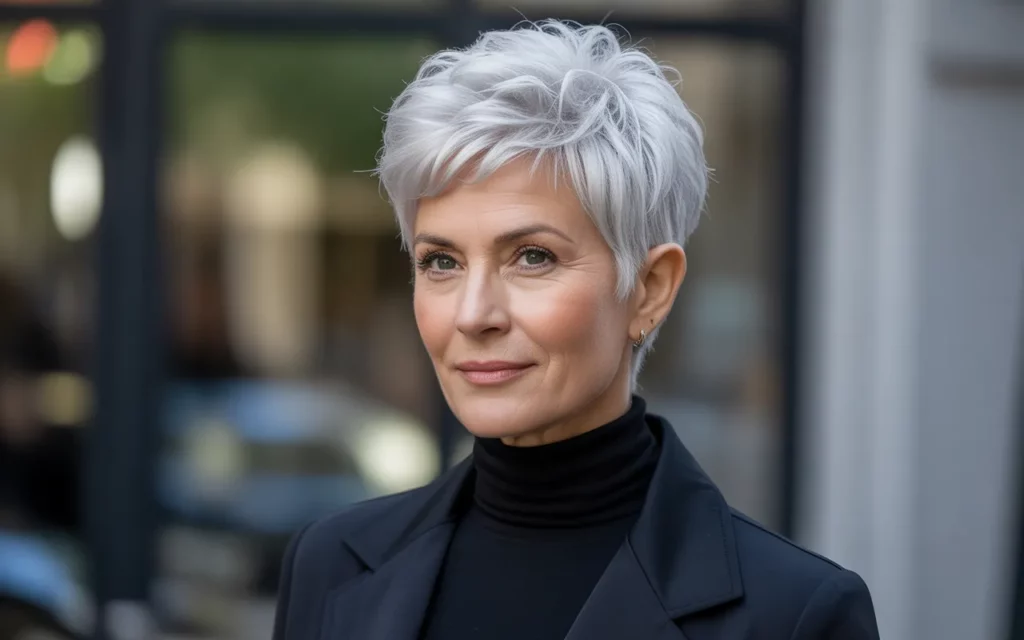 short hairstyles women over 50