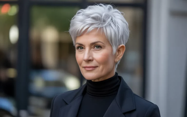 short hairstyles women over 50