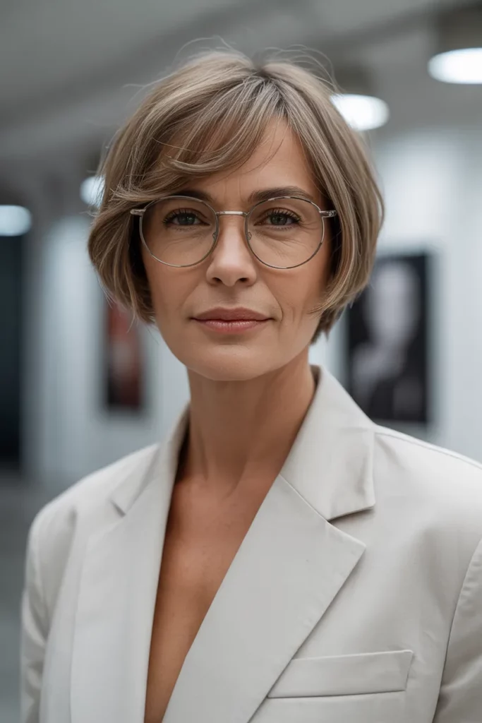 The Chic Silver Crop