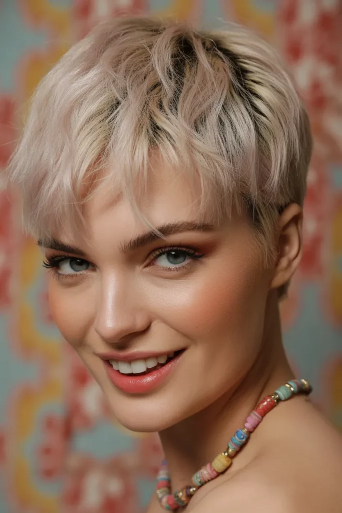 The Piece-Y Pixie with Bangs