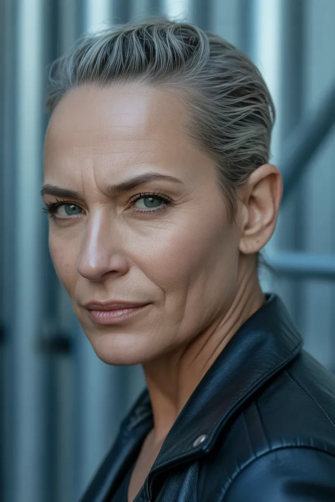 The Slicked-Back Undercut