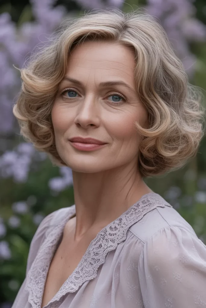 The Softly Curled Bob