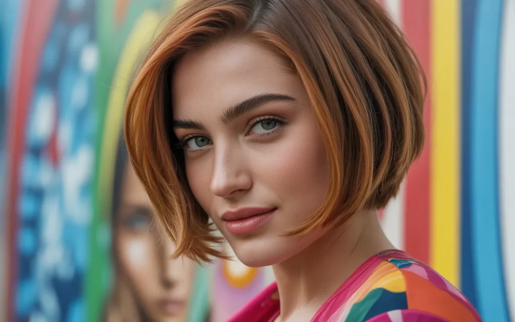 short hairstyles for chubby face women